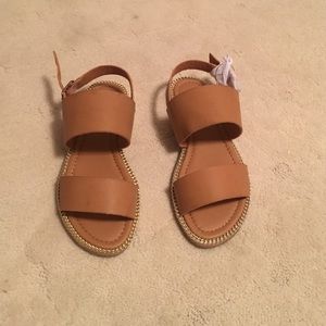 Leather Sandal - wide fit